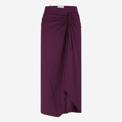 Tine skirt technical jersey | Cherry