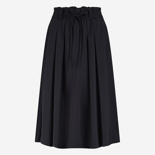 Raffaele skirt technical jersey | Black