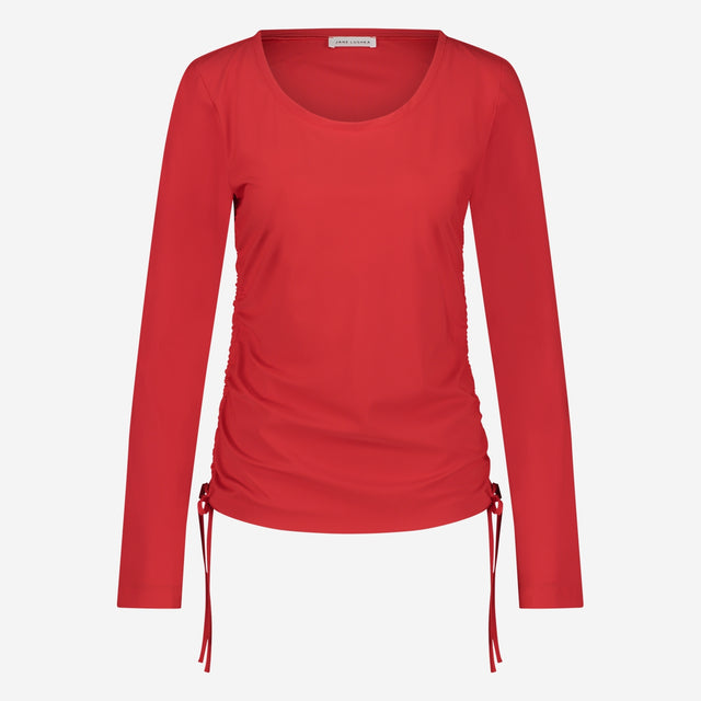 Rosa Top Technical Jersey | Red