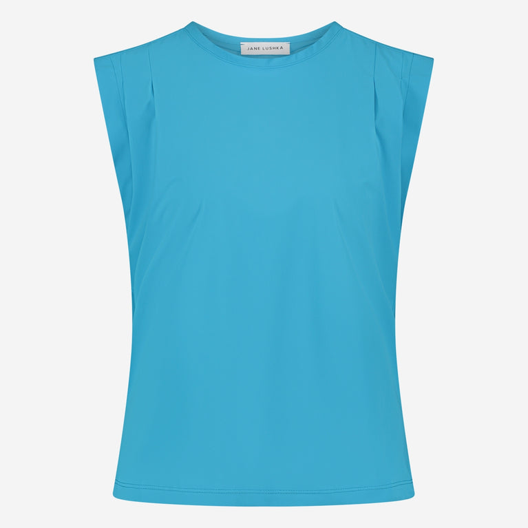 Camela Top Technical Jersey | Light Blue