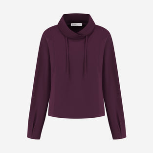 Maren top technical jersey | Cherry