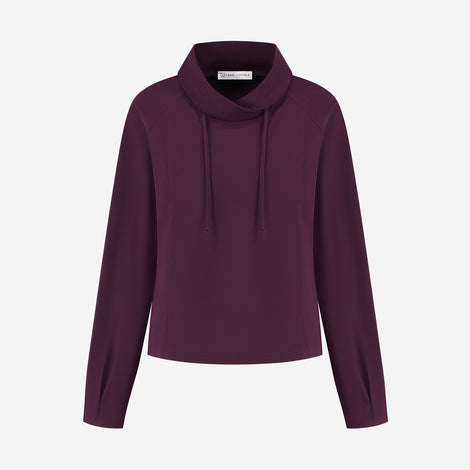 Maren top technical jersey | Cherry