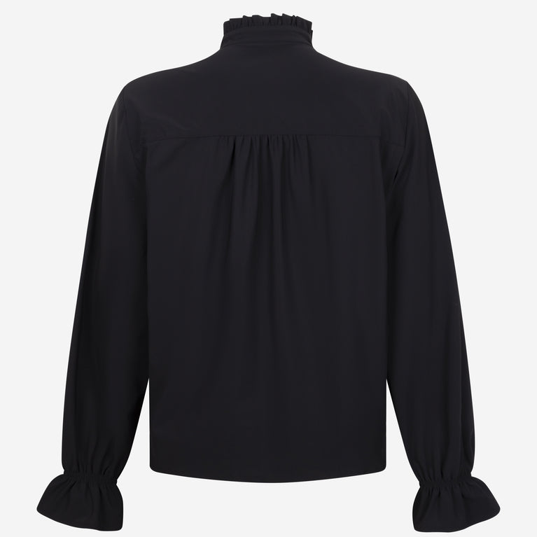 Roberta Blusa Maglia Tecnica | Nero