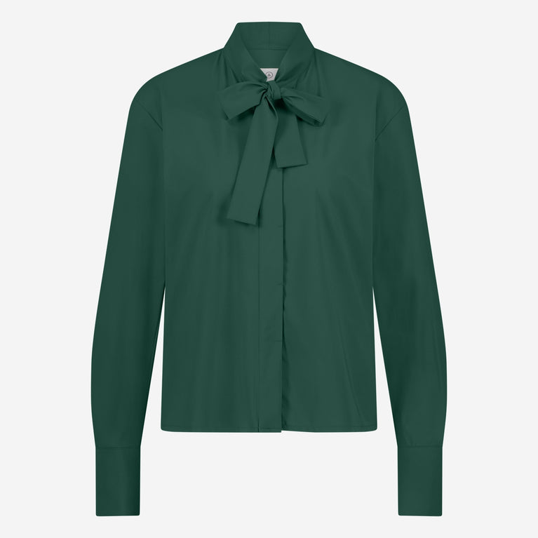 Magda Blouse Technical Jersey | Green