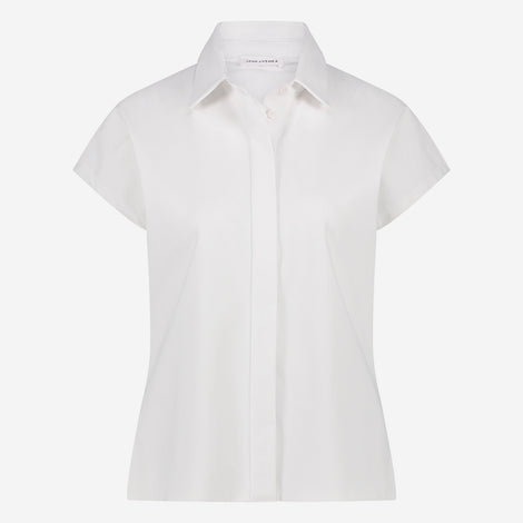 Wilma blouse technical jersey | White