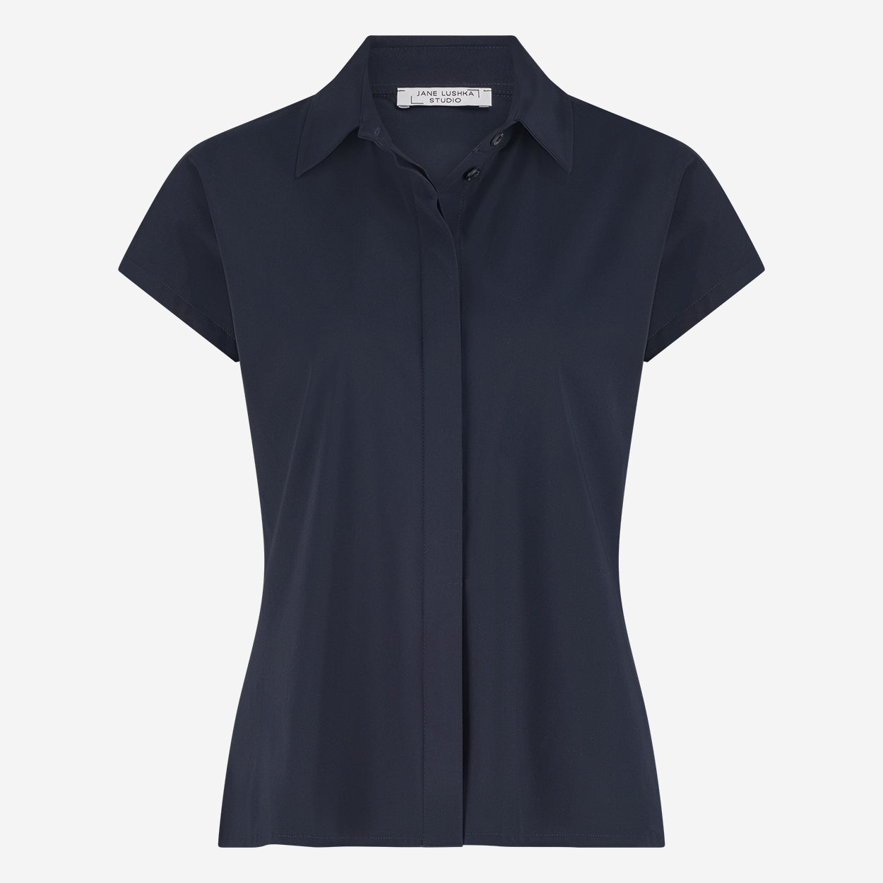 Wilma blouse technical jersey | Blue