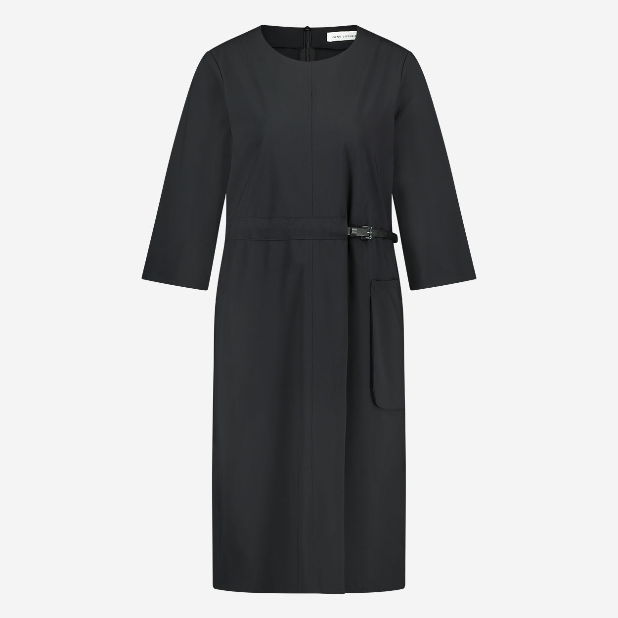 Marlou Dress Technical Jersey | Black