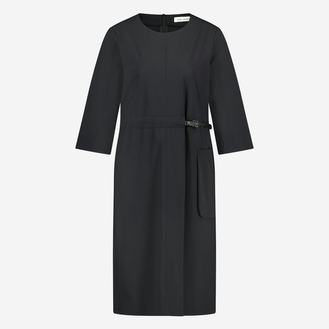 Marlou Dress Technical Jersey | Black