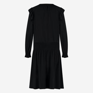 Janny Dress-1 Technical Jersey | Black