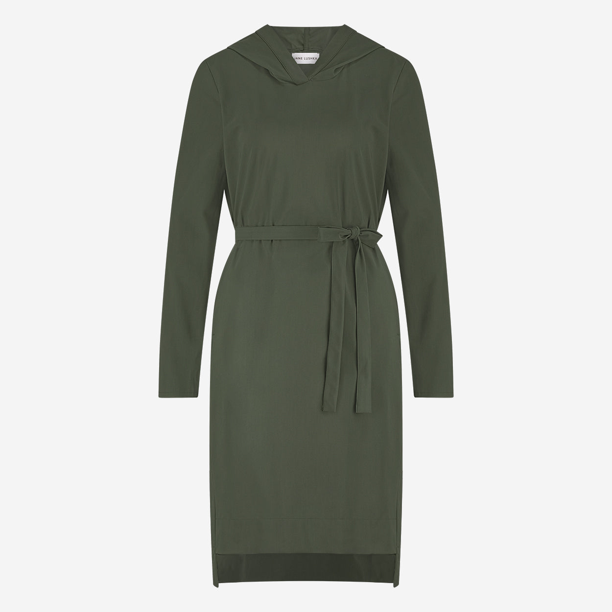 Veronica dress technical jersey | Army