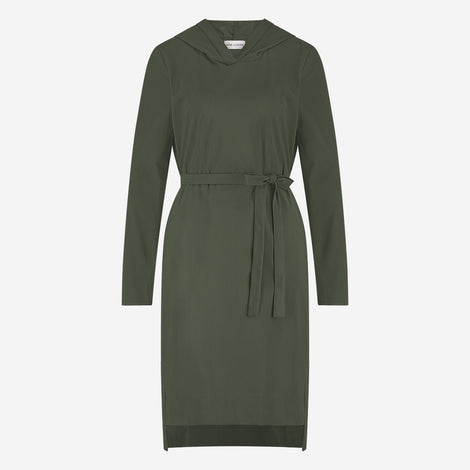 Veronica dress technical jersey | Army