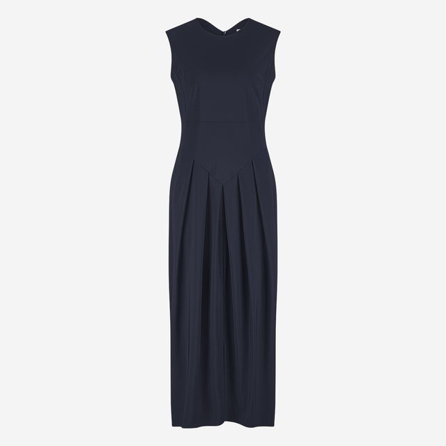 Jacklin strech technical jersey dress | Blue