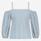 Samira top technical jersey | Light Blue