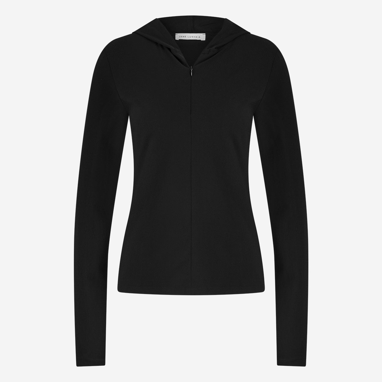 Melissa top brush tech jersey | Black