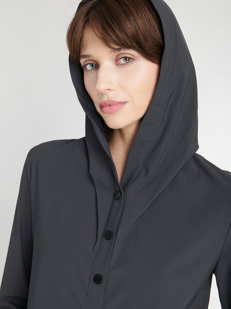 Veronica blouse technical jersey | Grey