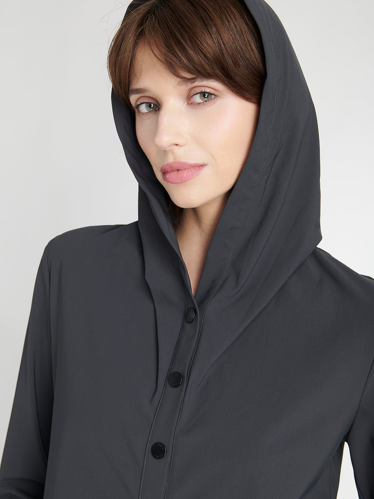 Veronica blouse technical jersey | Grey