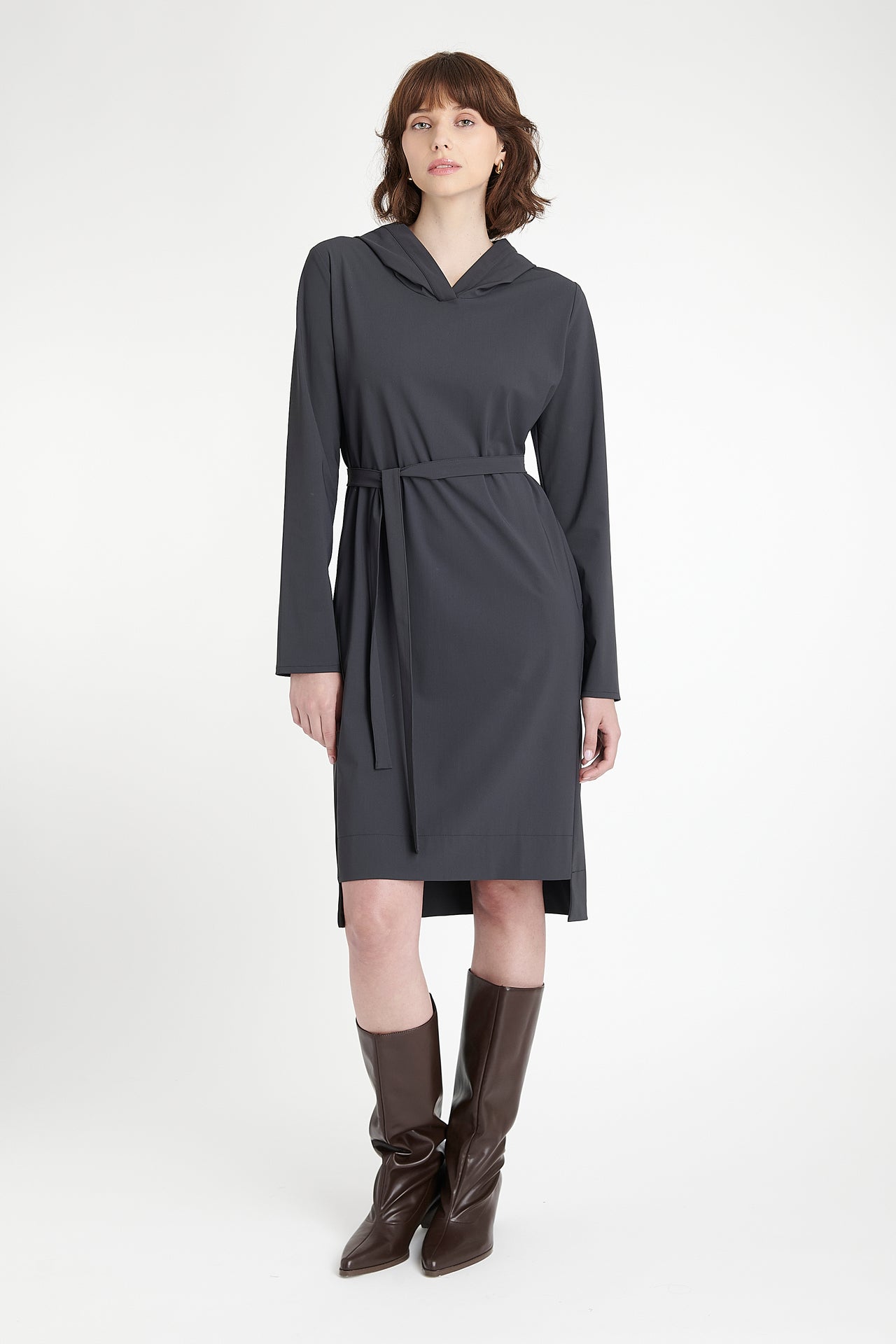 Veronica dress technical jersey | Grey
