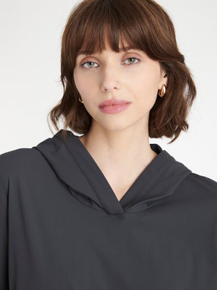 Veronica dress technical jersey | Grey