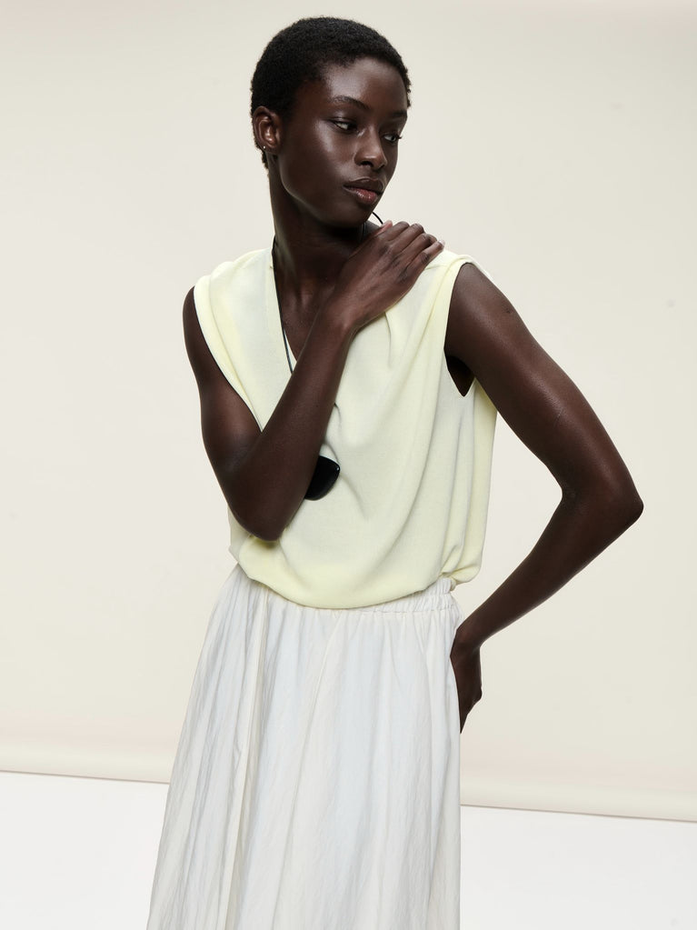 Viscose seamless Top 3023 | Giallo