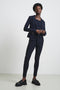 Pants Anna - Skinny fit Technical Jersey | Blue