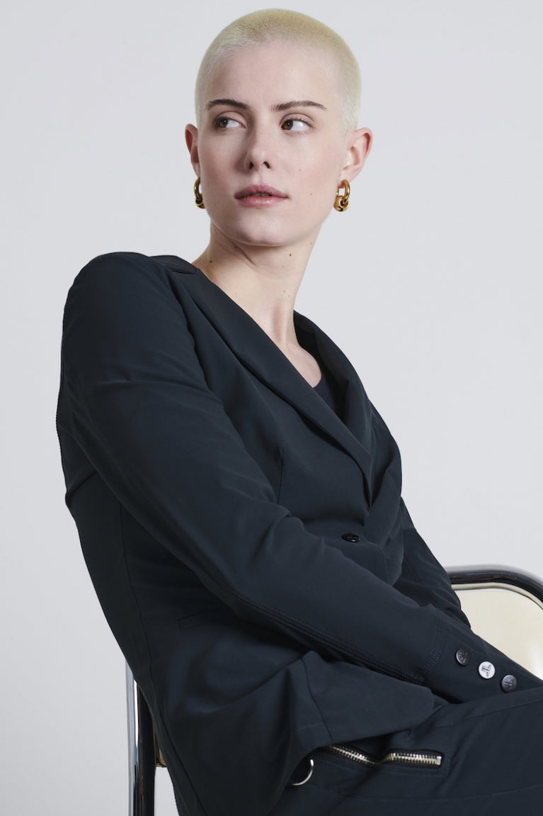 Blazer Roma easy wear Maglia Tecnica | Grigio Notte