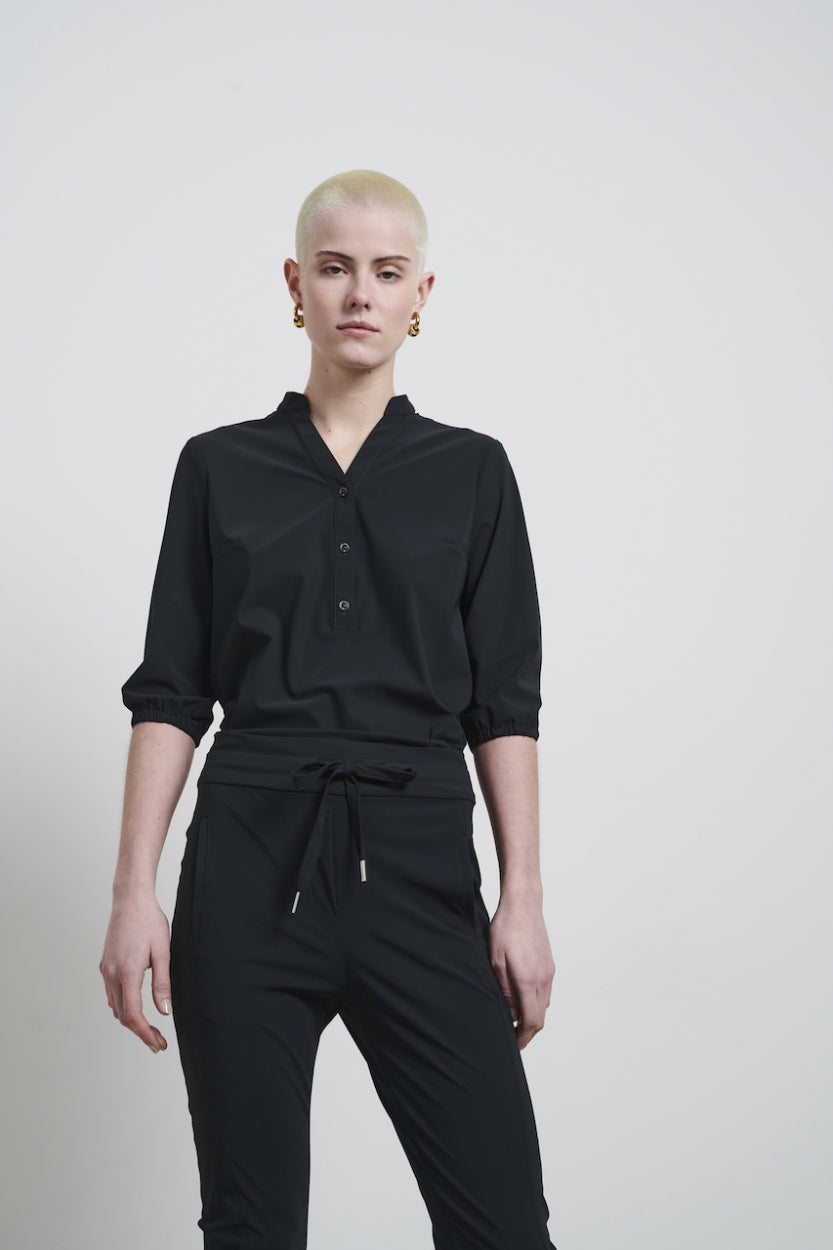 Blusa Bella Maglia Tecnica | Grigio Notte