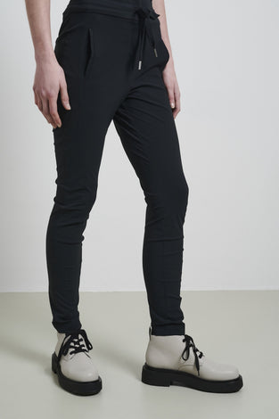 Pantaloni Anna - Maglia tecnica skinny fit | Grigio Notte