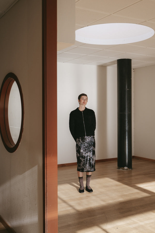 Jacket boucle 25527 | Black