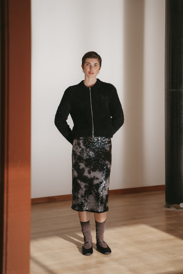 Jacket boucle 25527 | Black