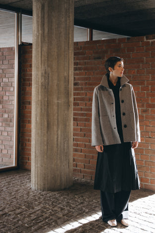 Irlanda hoody winter jacket | Grey