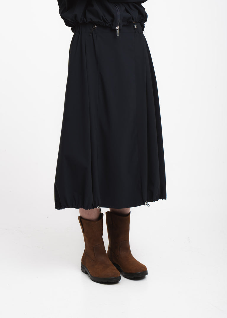 Albina skirt technical jersey | Blue