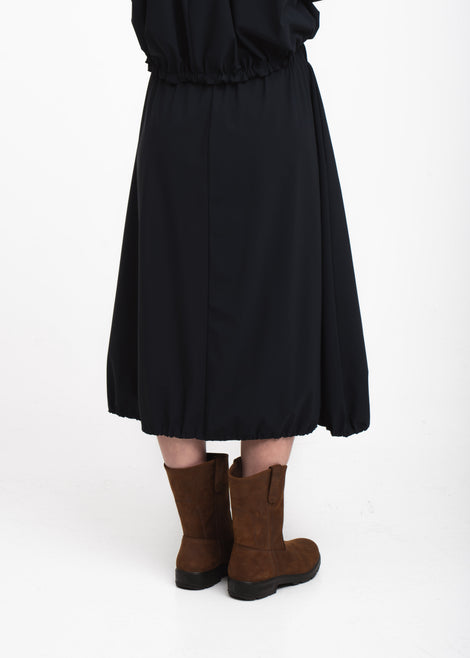 Albina skirt technical jersey | Blue