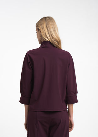 Angelika top technical jersey | Cherry