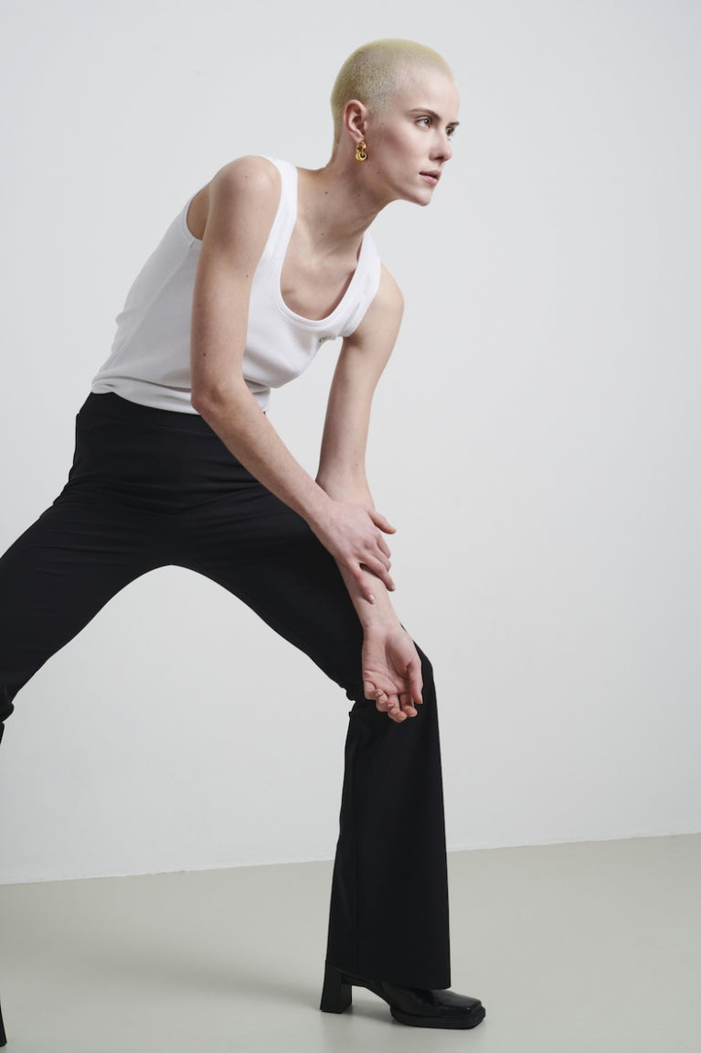 Top rips easy wear Organic Cotton | Ecru