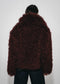 Studio Faux fur coat 61678 | Bordo
