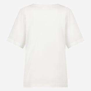 T-shirt Tyra Sun in cotone biologico | Bianco
