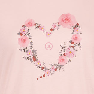 T-shirt Tyra Sun in cotone biologico | Rosa