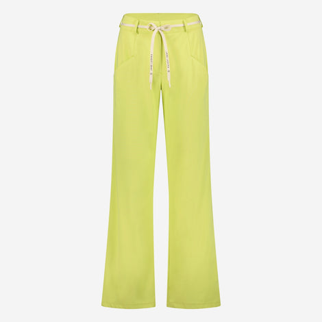 Emily Pants Technical Jersey | Lime