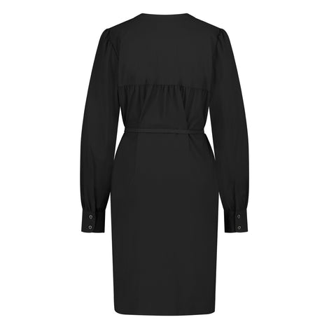 Lizette Dress Technical Jersey | Black