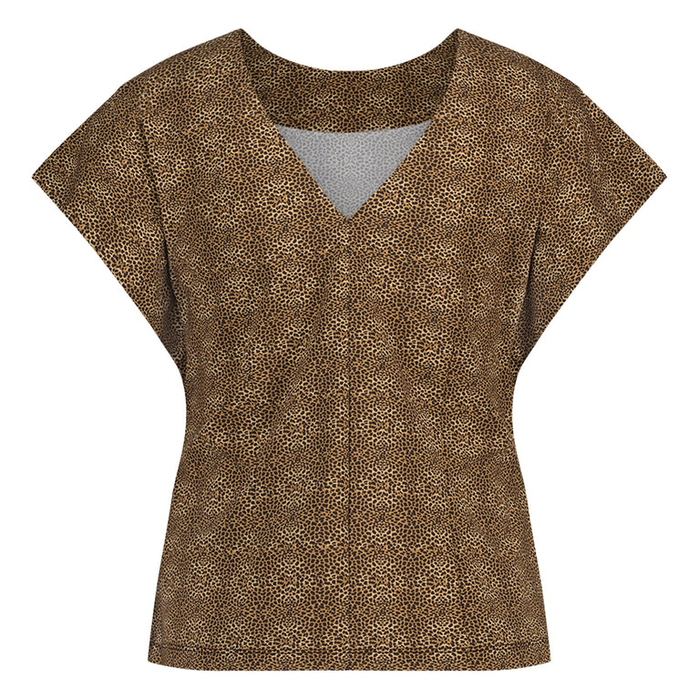 Domino Top Technical Jersey | Brown