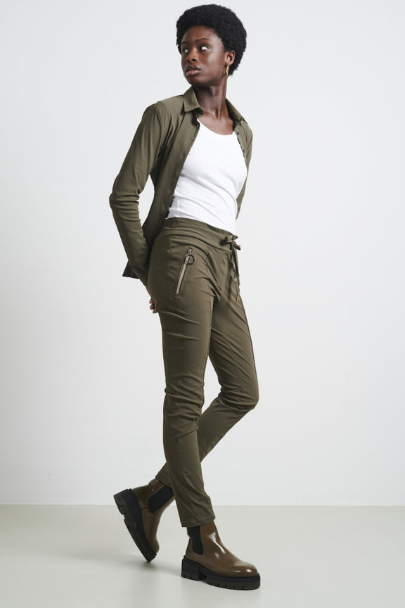 Pantaloni Emma Maglia Tecnica | Esercito